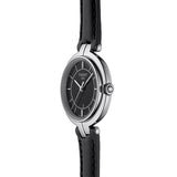 Tissot T Lady Flamingo Black Dial Black Leather Strap Watch For Women - T094.210.16.051.00 Authentic Buy Shop Now