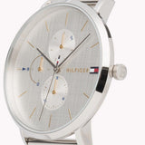 Tommy Hilfiger Jenna Quartz Silver Dial Silver Mesh Bracelet Watch For Women - 1781942 Authentic Buy Shop Now