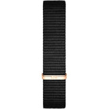 Daniel Wellington Petite Cornwall Black Dial Black Nylon Strap Watch for Women - DW00100247 Authentic Buy Shop Now