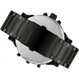 Diesel Mr. Daddy 2.0 Chronograph Black Dial Black Steel Strap Watch For Men - DZ7435 Authentic Buy Shop Now