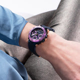 Guess Cosmic Multifunction Blue Dial Blue Silicone Strap Watch For Women - GW0466L2 Authentic Buy Shop Now