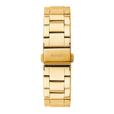 Guess Confetti Diamonds Silver Dial Gold Steel Strap Watch for Women - W0774L5 Authentic Buy Shop Now
