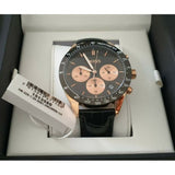 Hugo Boss Talent Chronograph Black Dial Black Leather Strap Watch For Men - 1513580 Authentic Buy Shop Now