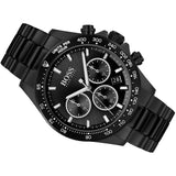Hugo Boss Hero Black Dial Black Steel Strap Watch for Men - 1513754 Authentic Buy Shop Now