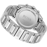 Hugo Boss Pioneer Blue Dial Silver Steel Strap Watch for Men - 1513867 Authentic Buy Shop Now