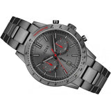 Hugo Boss Allure Chronograph Grey Dial Grey Steel Strap Watch for Men - 1513924 Authentic Buy Shop Now