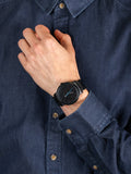Fossil The Minimalist Black Dial Black Steel Strap Watch for Men - FS5308 Authentic Buy Shop Now