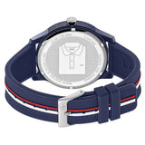 Lacoste 12.12 Blue Dial Two Tone Silicon Strap Watch for Men - 2011070 Authentic Buy Shop Now