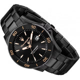 Maserati Competizione Black Dial Black Steel Strap Watch For Men - R8853100035 Authentic Buy Shop Now