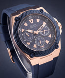 Guess Legacy Blue Dial Blue Silicone Strap Watch For Men - W1049G2 Authentic Buy Shop Now