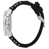 Guess Intrepid Chronograph Black Dial Two Tone Steel Strap Watch for Men - W0167G1 Authentic Buy Shop Now