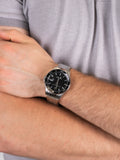 Maserati SFIDA Quartz Black Dial Stainless Steel Watch For Men - R8853140002 Authentic Buy Shop Now