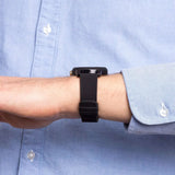 Lacoste 12.12 Black Dial Black Silicon Strap Watch for Men - 2011010 Authentic Buy Shop Now