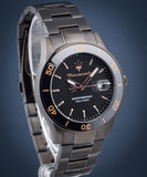 Maserati Competizione Black Dial Black Steel Strap Watch For Men - R8853100035 Authentic Buy Shop Now