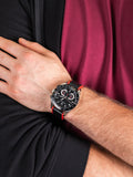 Maserati Traguardo Black Dial Black Leather Strap Watch For Men - R8871612028 Authentic Buy Shop Now