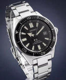 Seiko Prospex Automatic Diver Black Dial Silver Steel Strap Watch For Men - SPB051J1 Authentic Buy Shop Now