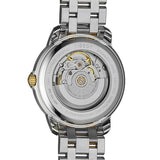 Tissot T Classic Automatics III White Dial Two Tone Steel Strap Watch For Men - T065.430.22.031.00 Authentic Buy Shop Now