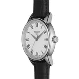 Tissot T Classic Carson White Dial Black Leather Strap Watch for Men - T085.410.16.013.00 Authentic Buy Shop Now