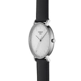Tissot T Classic Everytime Large White Dial Black Leather Strap Watch For Men - T109.610.16.031.00 Authentic Buy Shop Now