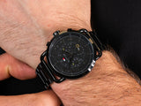 Tommy Hilfiger Briggs Black Dial Black Steel Strap Watch for Men - 1791423 Authentic Buy Shop Now