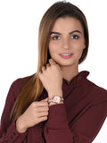 Michael Kors Runway Mother of Pearl Dial Rose Gold Steel Strap Watch For Women - MK6856 Authentic Buy Shop Now