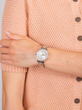 Michael Kors Sophie Chronograph Silver Dial Two Tone Steel Strap Watch For Women - MK3880 Authentic Buy Shop Now