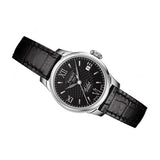 Tissot Le Locle Automatic Lady Black Dial Black Leather Strap Watch for Women - T41.1.123.57 Authentic Buy Shop Now