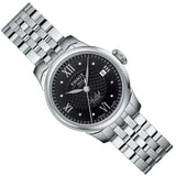 Tissot Le Locle Automatic Lady Black Dial Silver Steel Strap Watch For Women - T41.1.183.56 Authentic Buy Shop Now