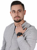 Tommy Hilfiger Daniel Black Dial Black Steel Strap Watch for Men - 1710414 Authentic Buy Shop Now