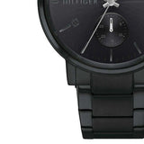 Tommy Hilfiger Daniel Black Dial Black Steel Strap Watch for Men - 1710414 Authentic Buy Shop Now