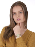 Tommy Hilfiger Lynn Quartz Gold Dial Gold Mesh Bracelet Watch For Women - 1781864 Authentic Buy Shop Now