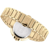 Tommy Hilfiger Angela White Dial Gold Steel Strap Watch for Women - 1782128 Authentic Buy Shop Now