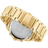 Tommy Hilfiger Iconic Quartz White Dial Gold Steel Strap Watch for Men - 1791538 Authentic Buy Shop Now