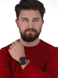 Tommy Hilfiger Mason Black Dial Black Rubber Strap Watch for Men - 1791793 Authentic Buy Shop Now