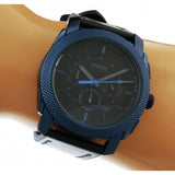Fossil Machine Chronograph Black Dial Black Leather Strap Watch for Men - FS5361 Authentic Buy Shop Now