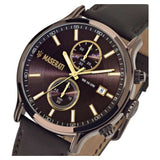 Maserati Epoca Chronograph Brown Dial Brown Leather Watch For Men - R8871618006 Authentic Buy Shop Now