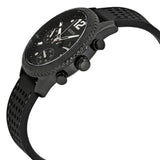 Guess Marina Chronograph Black Dial Black Rubber Strap Watch for Women - W1025L3 Authentic Buy Shop Now