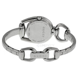 Gucci Horsebit Quartz Red Dial Silver Steel Strap Watch For Women - YA139502 Authentic Buy Shop Now