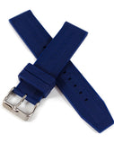 Tommy Hilfiger Larson Chronograph Blue Dial Blue Rubber Strap Watch For Men - 1791920 Authentic Buy Shop Now