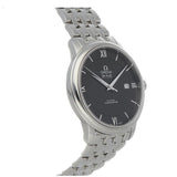 Omega De Ville Prestige Co-Axial Black Dial Silver Steel Strap Watch for Men - 424.10.40.20.01.001 Authentic Buy Shop Now