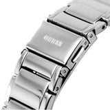 Guess Fusion Chronograph Crystals Silver Dial Silver Steel Strap Watch For Women - GW0552L1 Authentic Buy Shop Now