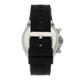 Guess Empire Chronograph Black Dial Black Silicon Strap Watch For Men - GW0583G1 Authentic Buy Shop Now