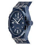 Maurice Lacroix Automatic PVD Limited Edition Blue Dial Blue Silicon Strap Watch For Men - AI6007-PVC00-430-4 Authentic Buy Shop Now