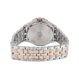 Bulova Octova Crystal Silver Dial Two Tone Steel Strap Watch for Men - 98C133 Authentic Buy Shop Now