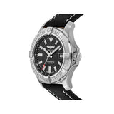 Breitling Avenger Automatic 43mm Black Dial Black Nylon Strap Watch for Men - A17318101B1X2 Authentic Buy Shop Now