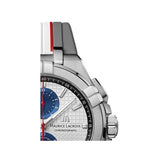 Maurice Lacroix Aikon Chronograph Special Edition Mahindra Racing Silver Dial Grey Rubber Strap Watch for Men - AI1018-TT031-130-2 Authentic Buy Shop Now