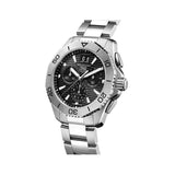 Tag Heuer Aquaracer Professional 200 Date Black Dial Silver Steel Strap Watch for Men - CBP1110.BA0627 Authentic Buy Shop Now