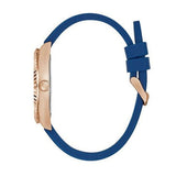 Guess Connoisseur Blue Dial Blue Silicone Strap Watch For Men - GW0335G2 Authentic Buy Shop Now