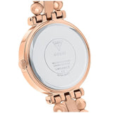 Guess Gala Diamonds Silver Dial Gold Steel Strap Watch for Women - GW0401L3 Authentic Buy Shop Now