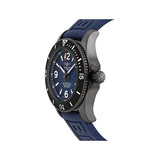 Breitling Superocean Automatic 46mm Blue Dial Blue Rubber Strap Watch for Men - M17368D71C1S1 Authentic Buy Shop Now
